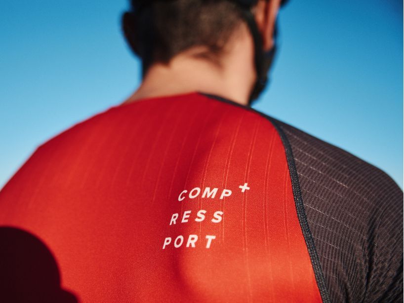 AERO SS TRISUIT M - BLACK/RED